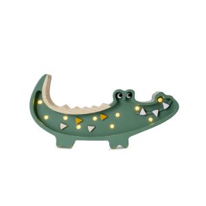Lamp Crocodile Mini Military Green
