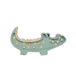 Lamp Crocodile Mini Pastel Khaki
