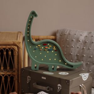 Lampy Dino Diplodocus Confetti Green