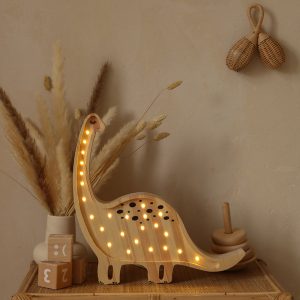 Lampy Dino Diplodocus Jurassic Wood
