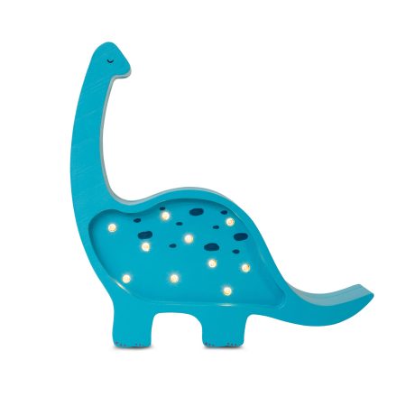 Lampy Dino Diplodocus Mini Bright Cyan