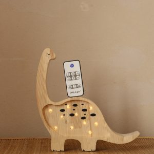 Lampada Dino Diplodocus Mini Jurassic Wood
