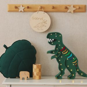 Lampy Dino T.Rex Rainbow Green