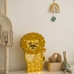 Lamp Lion African Yellow
