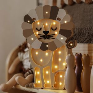 Lamp Lion Cappucino Rainbow