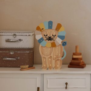 Lamp Lion Denim Rainbow