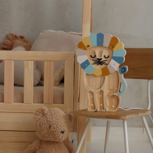 Lamp Lion Denim Rainbow