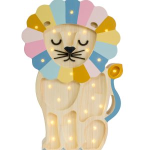 Lamp Lion Retro Rainbow