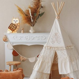 Lampy Owl Ombre Brown