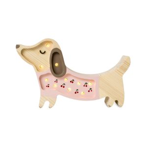 Lampada Puppy Mini Cherries On Pink