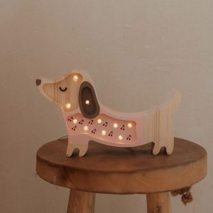 Lampada Puppy Mini Cherries On Pink