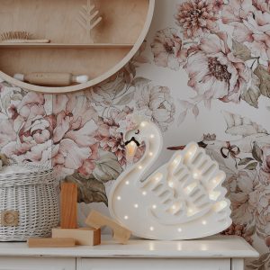 Lampada Swan Lake Flower White