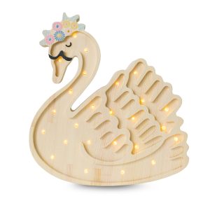 Lampada Swan Wooden Flower