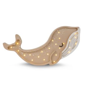 Lamp Whale Cinamon Brown