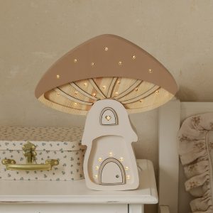 Lampy Mushroom Fairies Light Brown