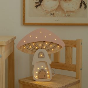 Lampy Mushroom Marshmallow Pink