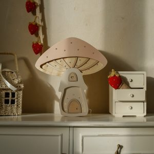 Lampy Mushroom Marshmallow Pink