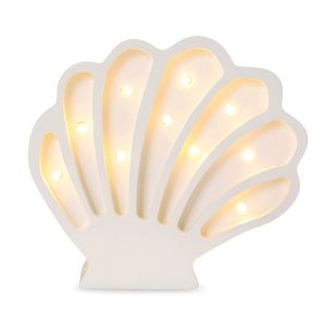 Lamp Seashell Pearl White
