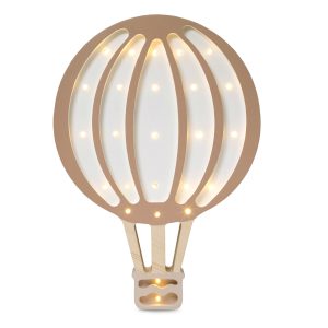 Lamp Hot Air Baloon Light Brown
