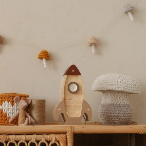 Lamp Space Rocket Mini Cappucino