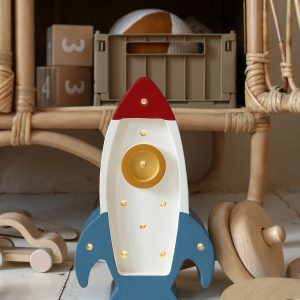 Lamp Space Rocket Mini Galactic White