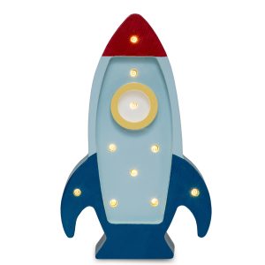 Lamp Space Rocket Mini Teal