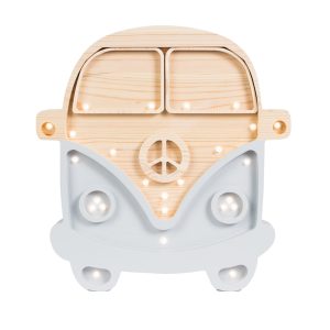 Lampy Van Gray Wood