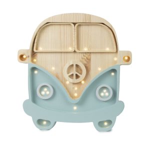 Lampy Van Retroblue Wood
