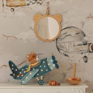 Lampy Vintage Aircraft Denim Blue