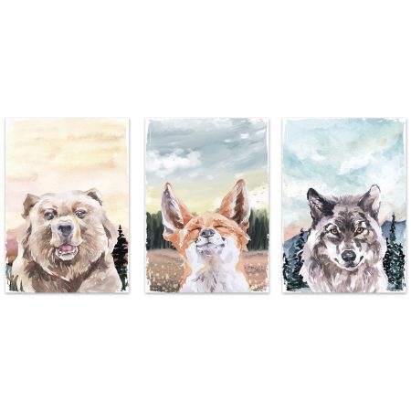 Posters - Rainbow forest