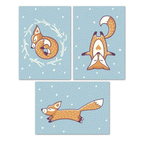Plakate - Mischievous Foxes