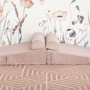 Sedia modulare per bambini baby pink