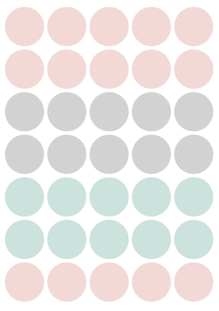 Wall stickers - Dots - Mix