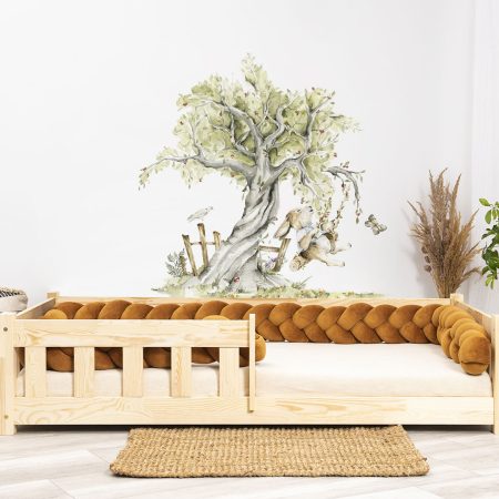 Wall stickers - Forest Glade - Rabbit. Bed shown in this picture is 160x80cm.