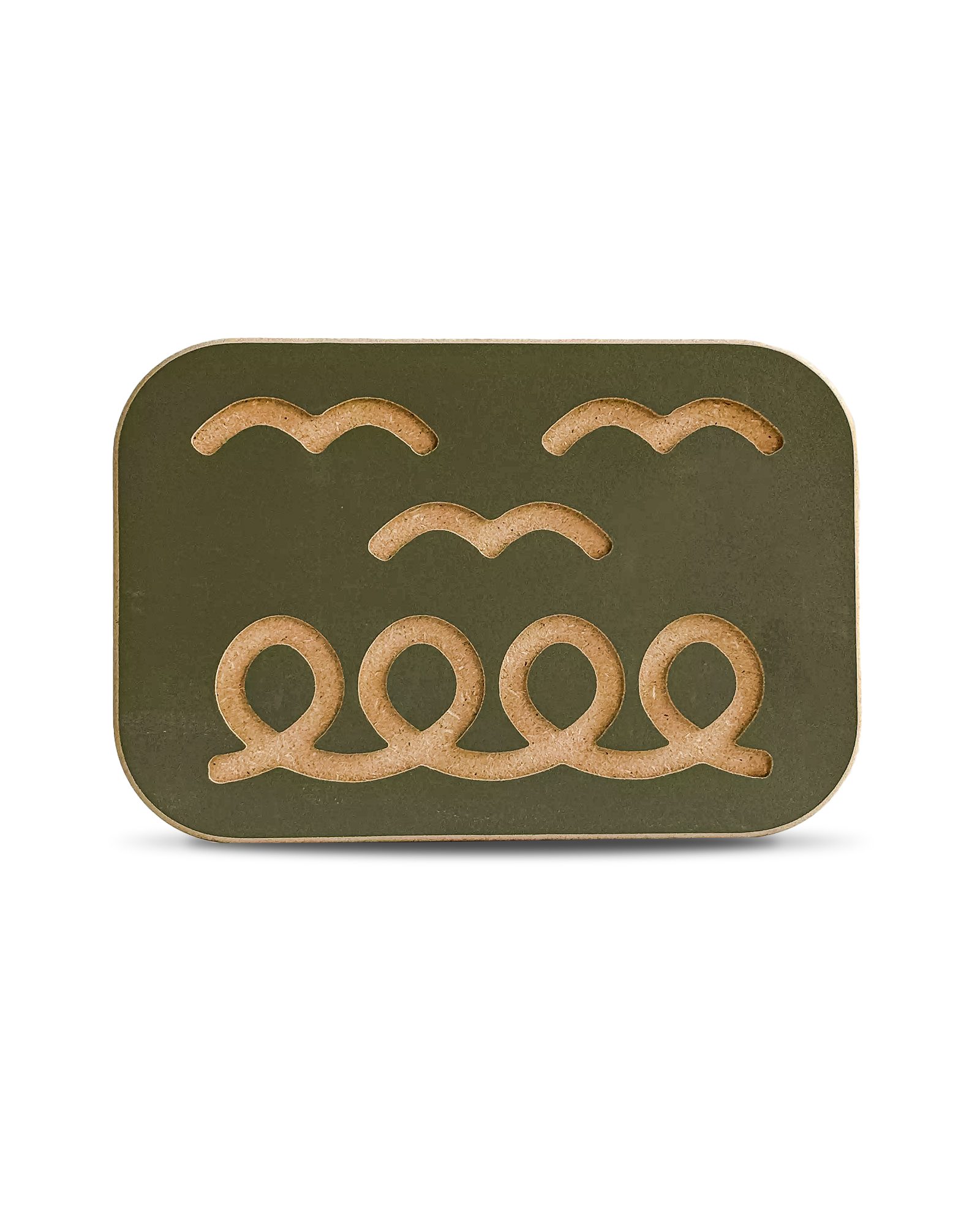 Graphomotor board - Birds Olive