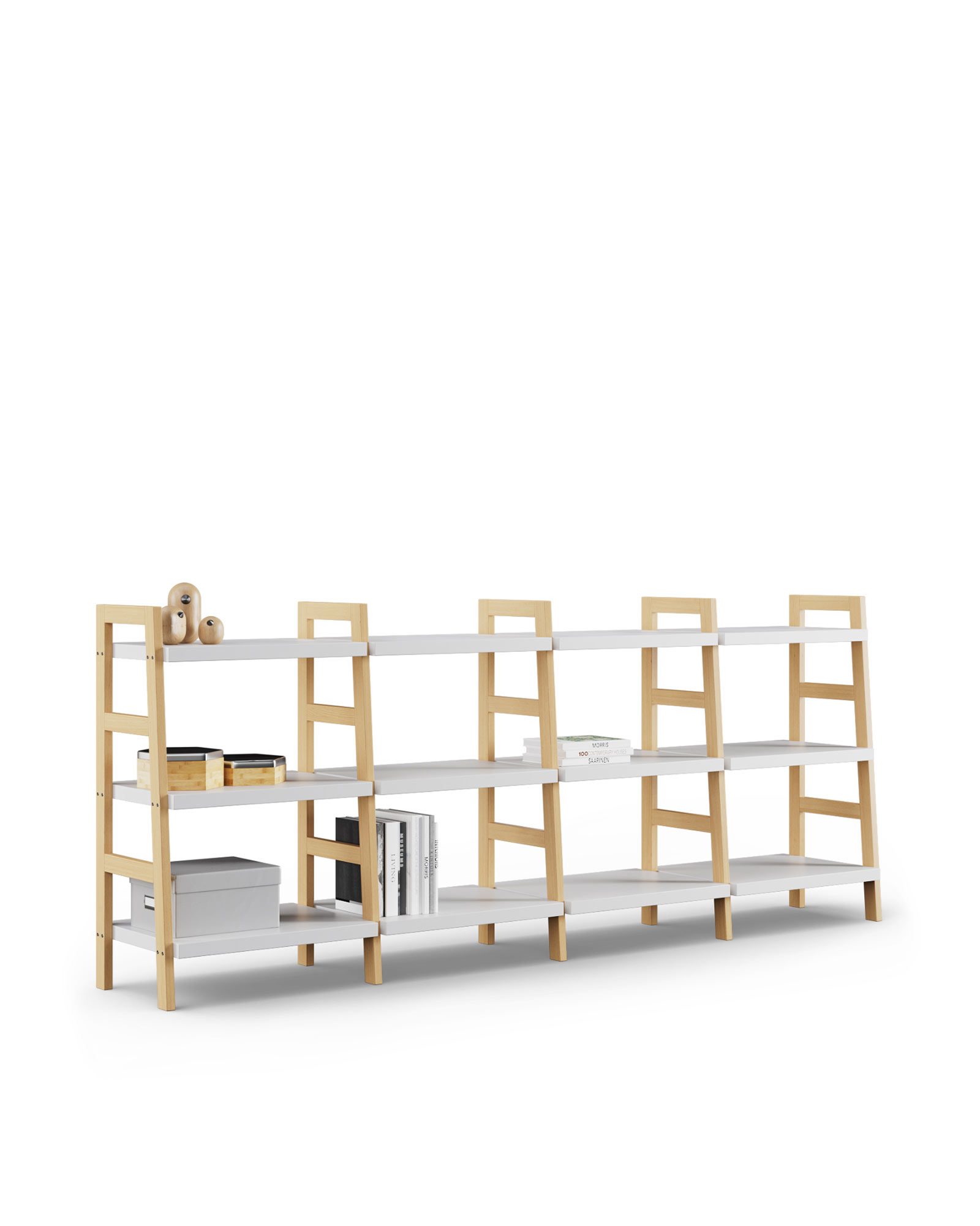 Rubber Case Boekenkast Low