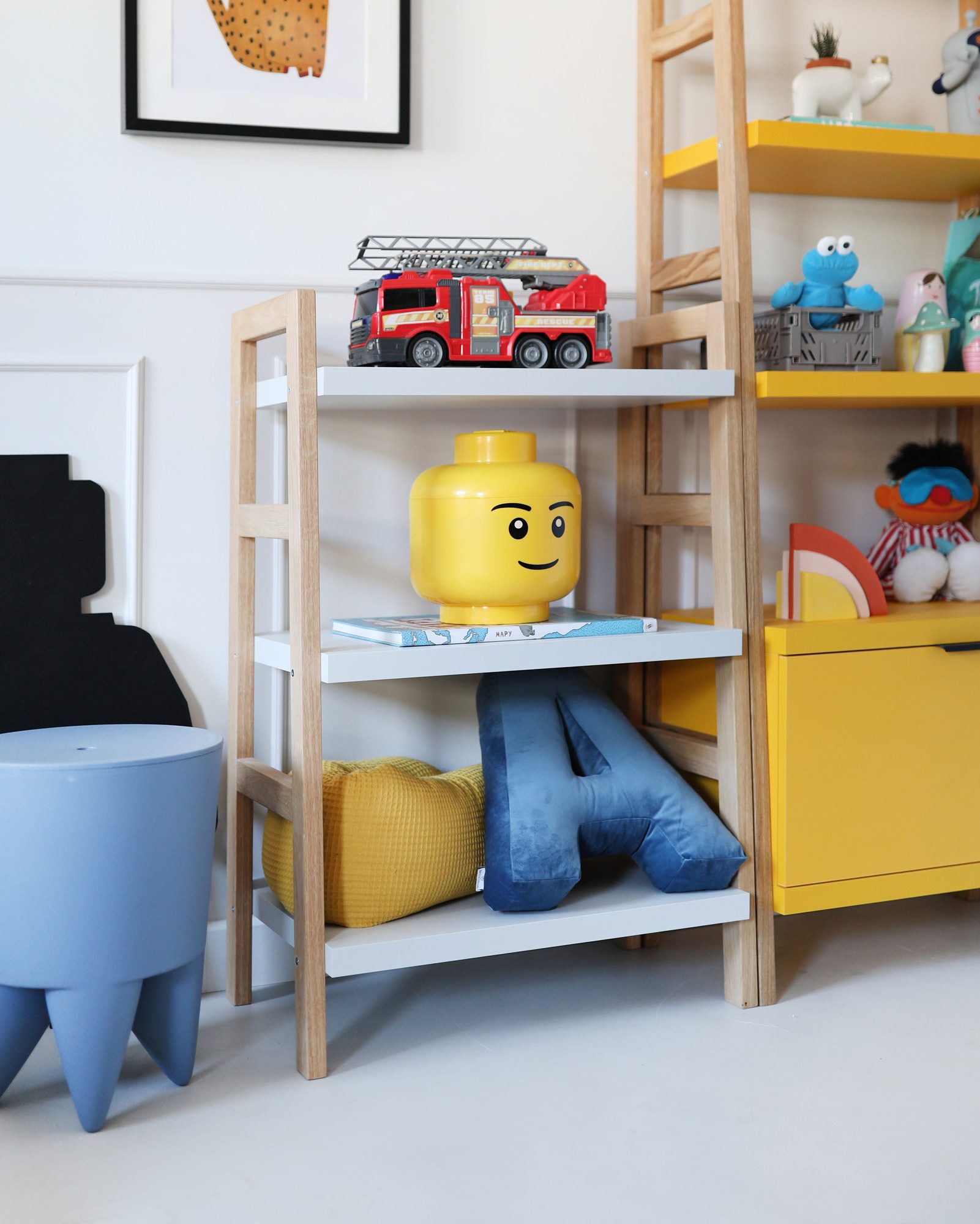 Rubber Case Boekenkast Low