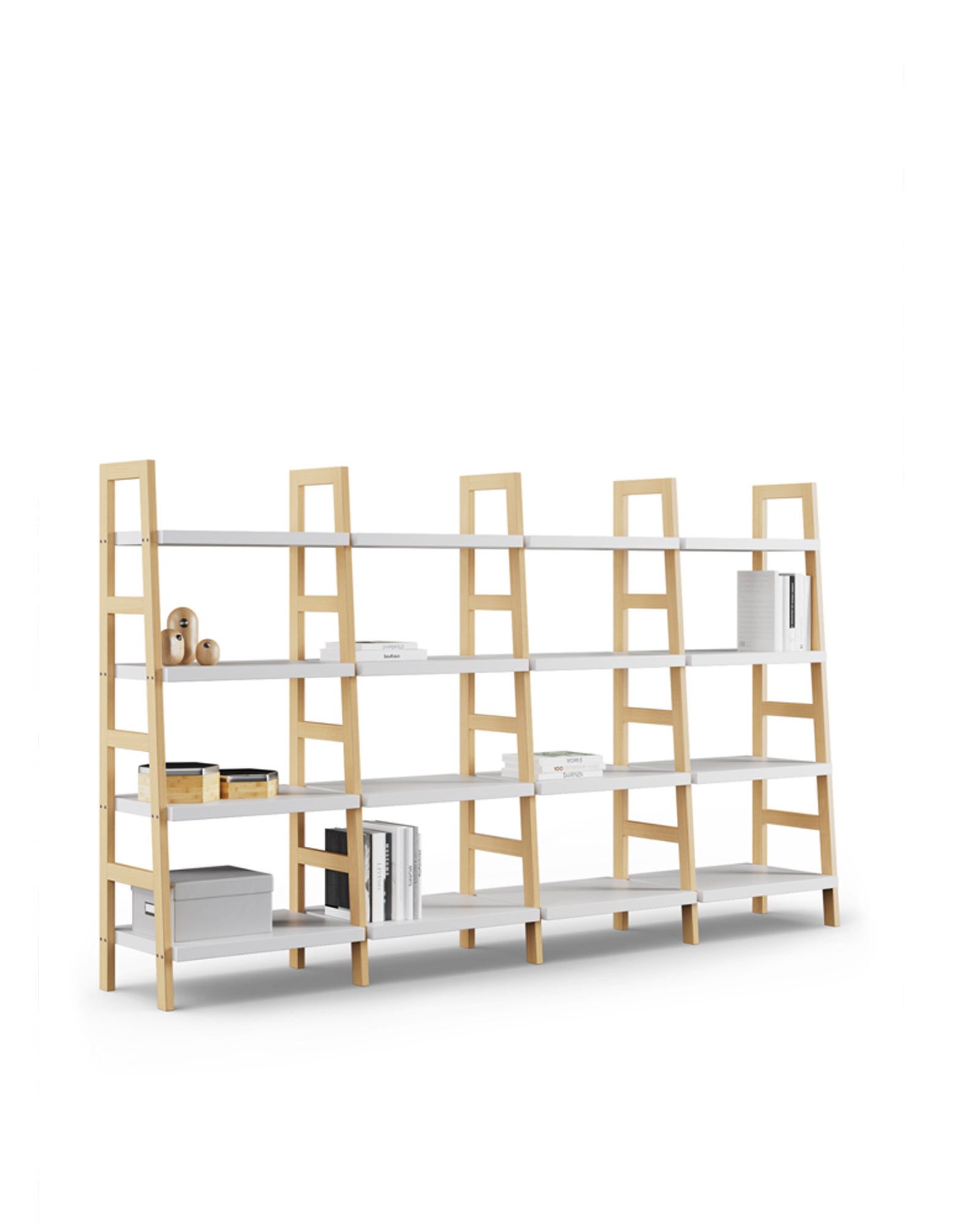 Rubber Case Boekenkast Mid