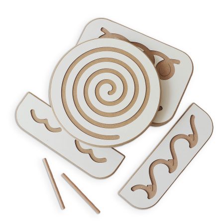 Tabla grafomotora - Set White