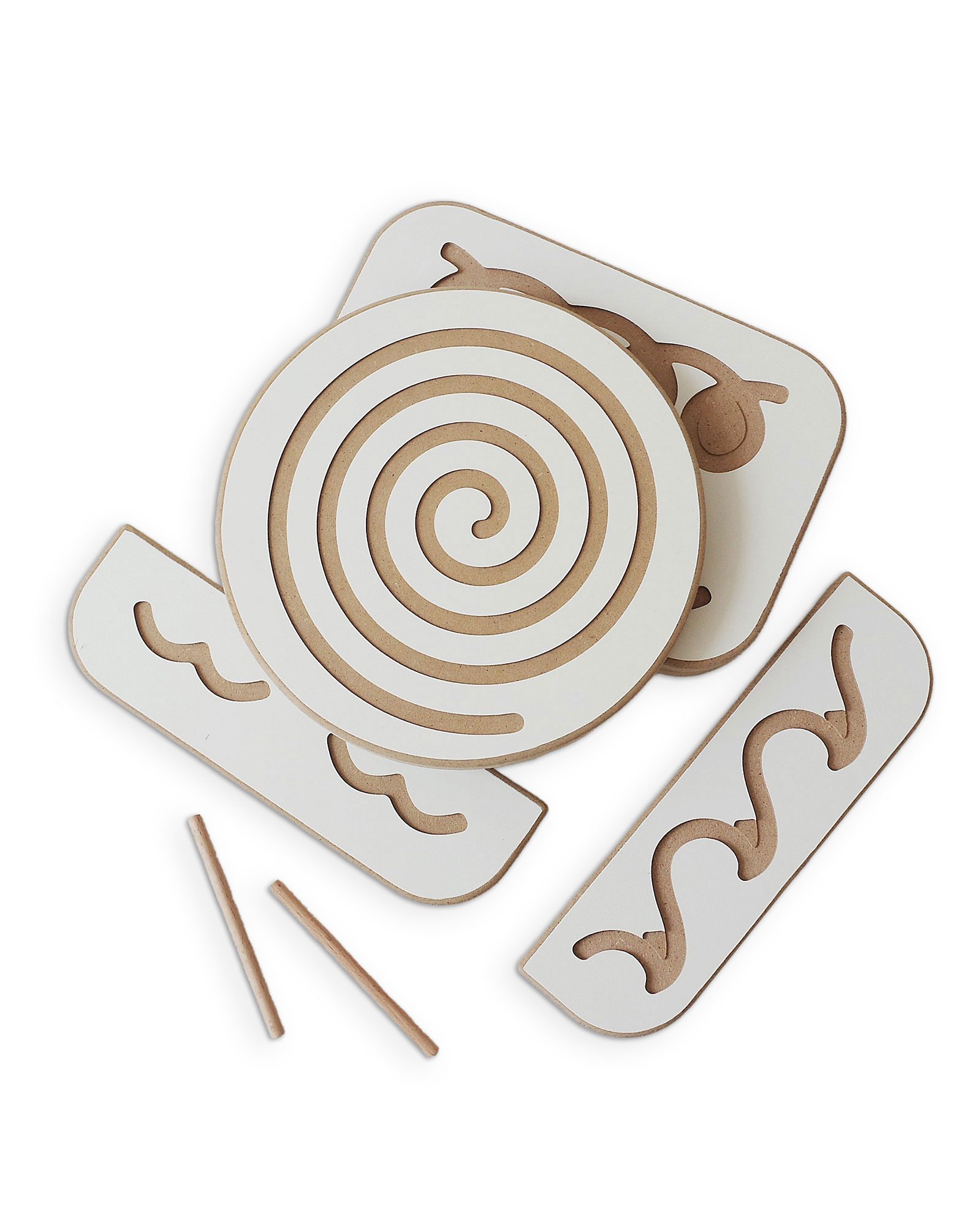 Graphomotor board - Set White