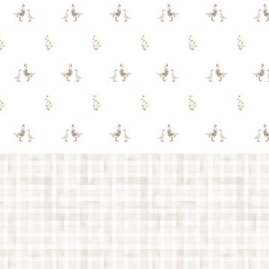 Wallpaper – Floral Valley – Wainscoting – Goslings & Check