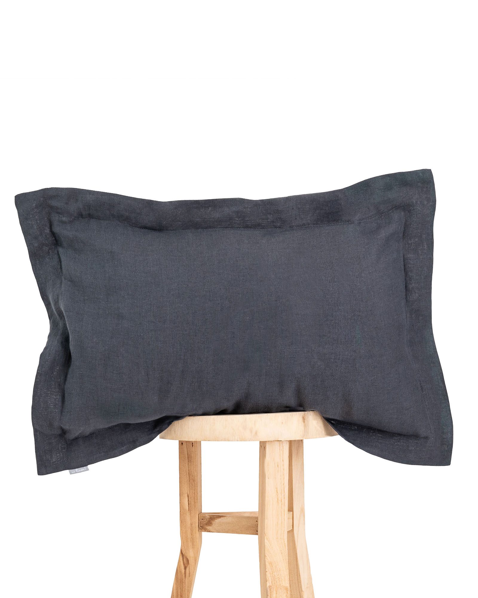 Linen pillow cases Charcoal