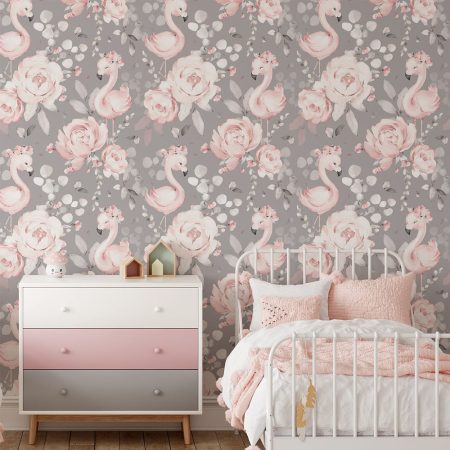 Papel pintado - Pink Flamingo