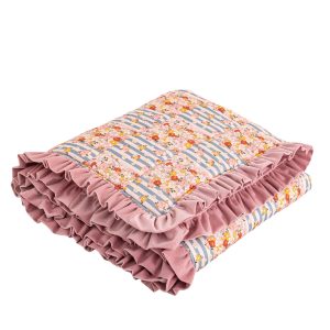 Gewatteerde sprei met ruches Summer Garden