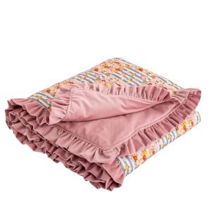 Gewatteerde sprei met ruches Summer Garden