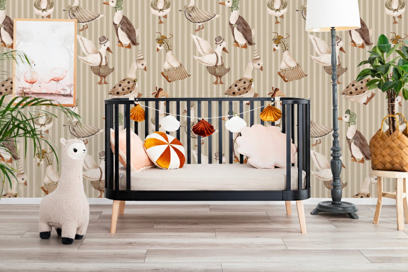 Tapet - Vintage gæslinger