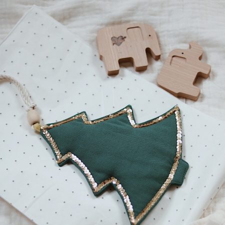 Guirlande en lin - Green Christmas Tree