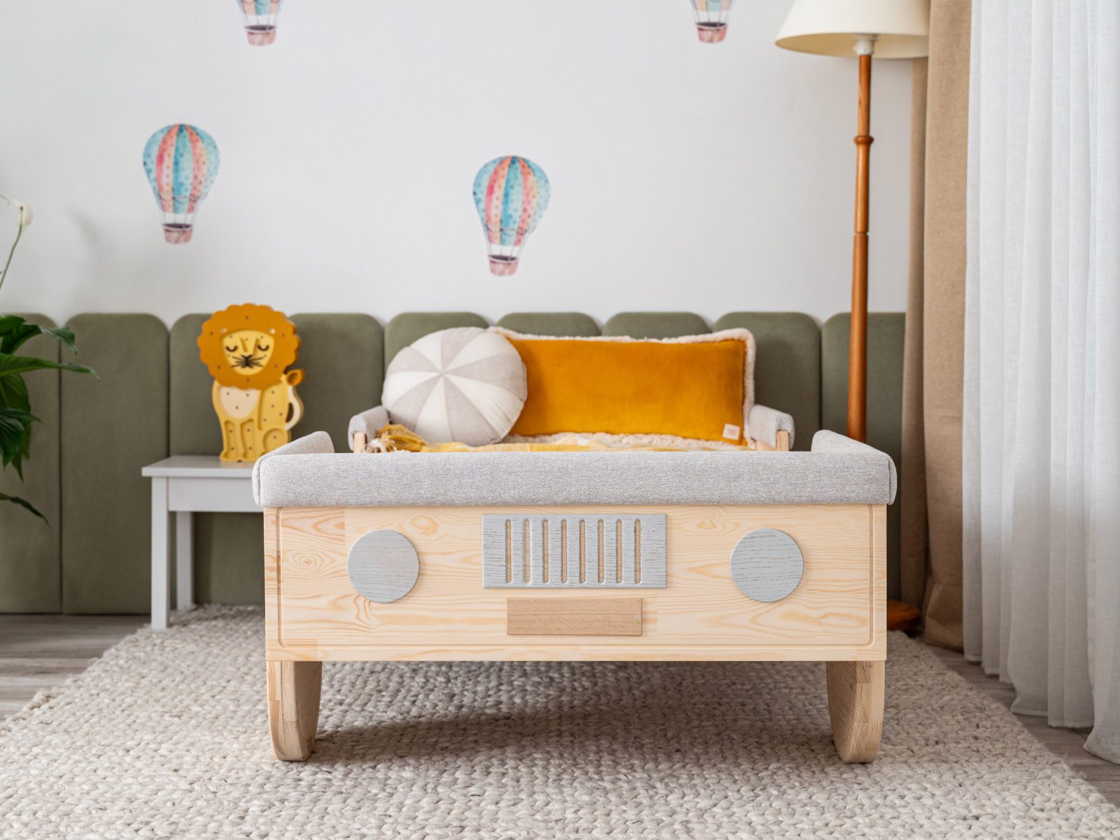 Barnsäng, Terrängbil