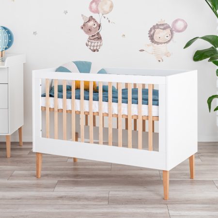Baby Cot Bed Ila 120×60, White