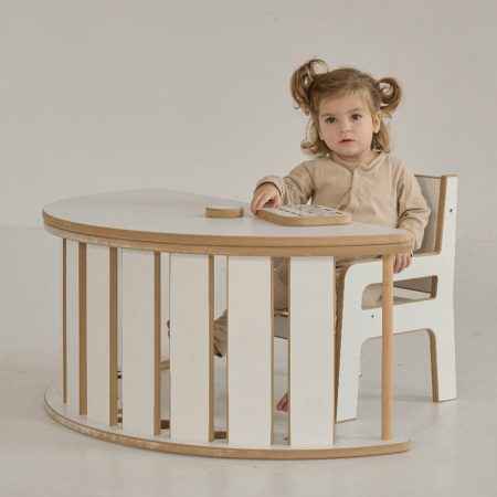 Wippe oben Mond White